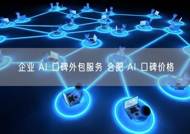 企业 AI 口碑外包服务 合肥 AI 口碑价格