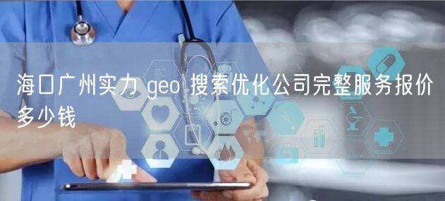 海口广州实力 geo 搜索优化公司完整服务报价多少钱
