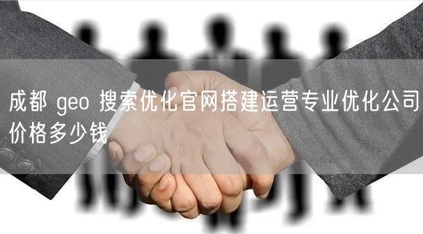 成都 geo 搜索优化官网搭建运营专业优化公司价格多少钱