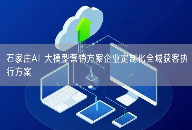 石家庄AI 大模型营销方案企业定制化全域获客执行方案
