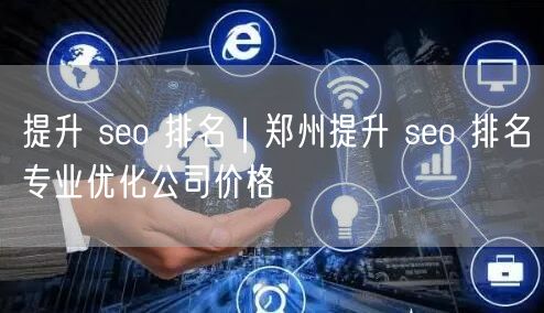 提升 seo 排名｜郑州提升 seo 排名专业优化公司价格