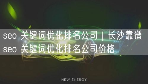 seo 关键词优化排名公司｜长沙靠谱 seo 关键词优化排名公司价格