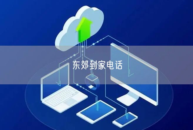 东郊到家电话：一键预约，畅享丰富上门服务新体验